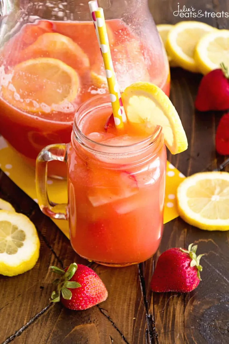 Spiked Strawberry Lemonade