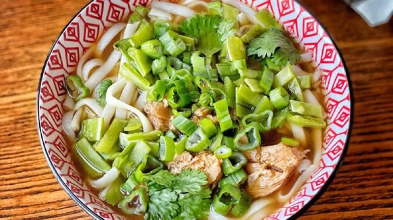 Asian Inspired Chicken Noodle Soup