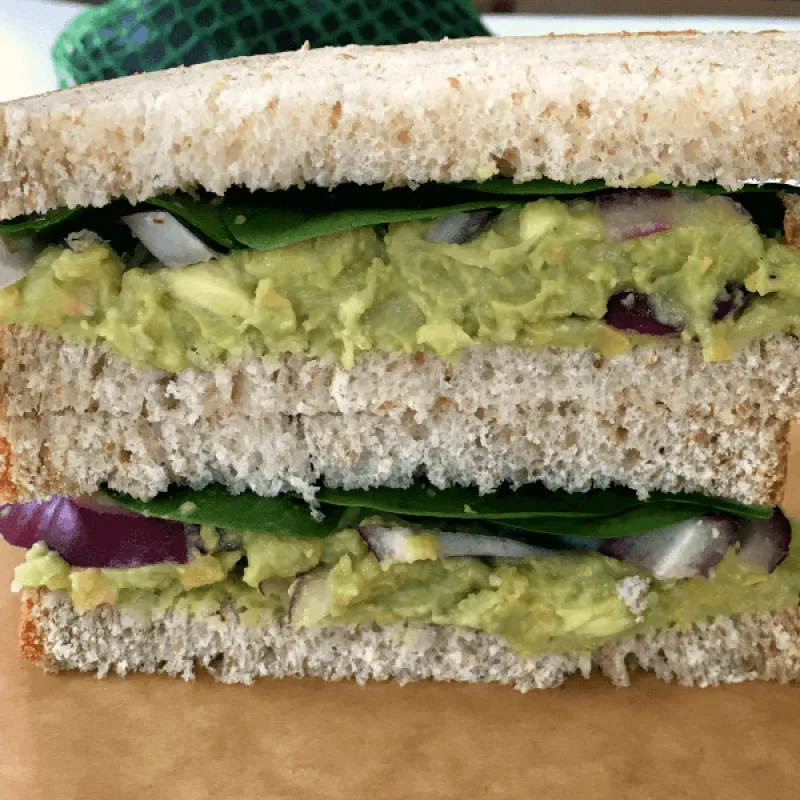 Avocado Chickpea Salad Sandwich Recipe