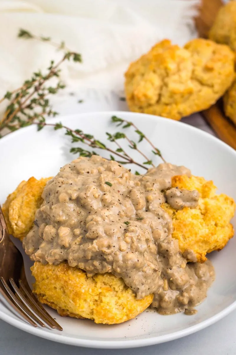 Vegan Biscuits and Gravy