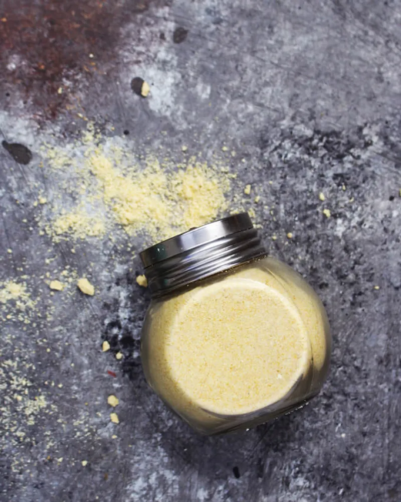 Easy Cheesy Vegan Parmesan