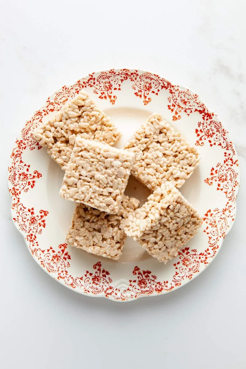 Chai-Spiced Rice Krispie Treats