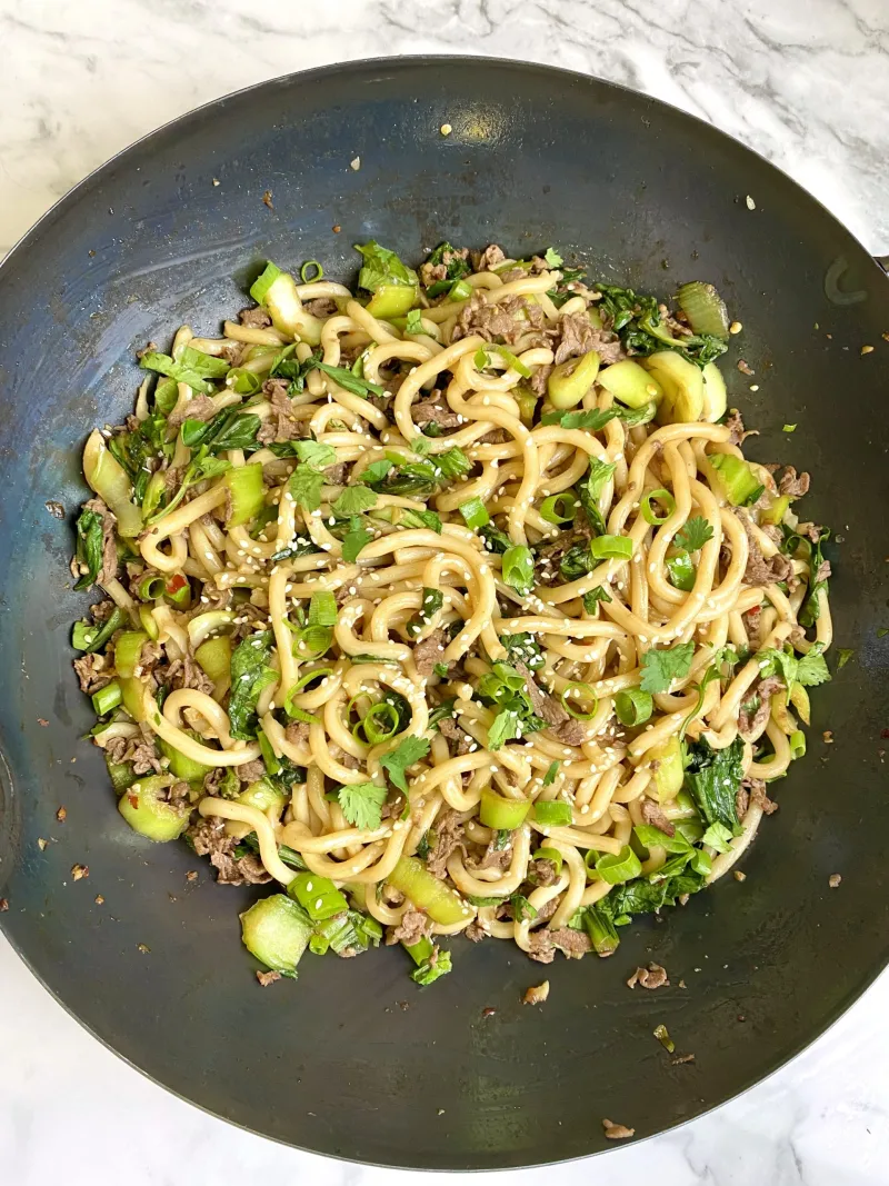 Easy Udon Stir Fry