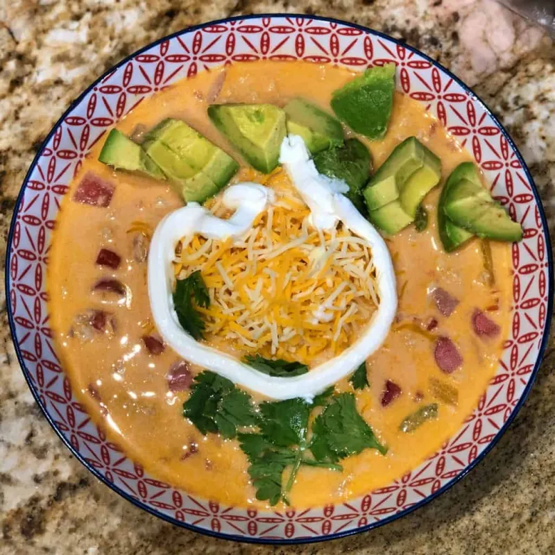 Keto Chicken Tortilla Soup