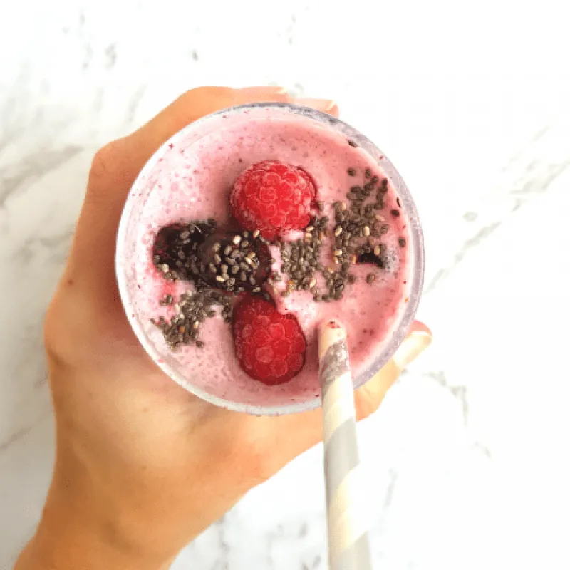 Best Keto Mixed Berry Smoothie Recipe With 3 Ingredients