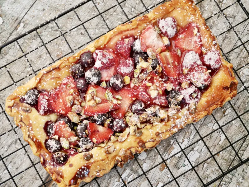 Easiest berry Tart - Galette