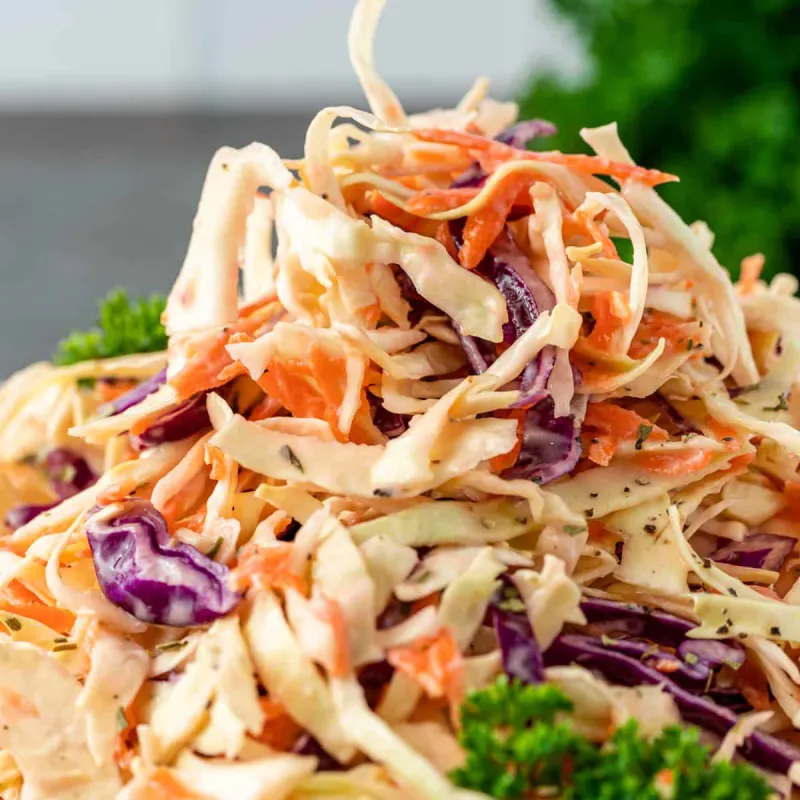 Peachy Southern Coleslaw Recipe