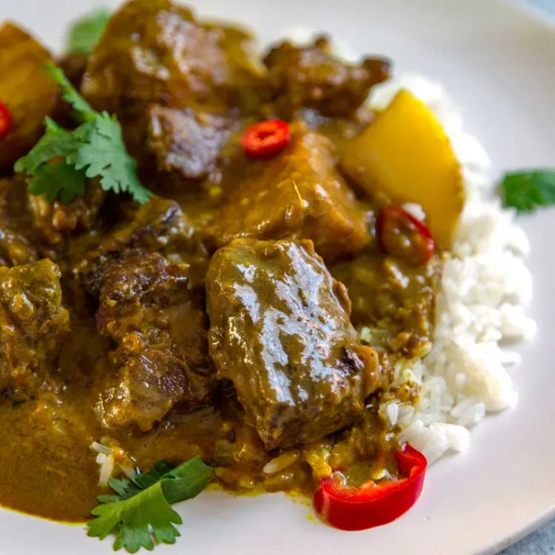 Coconut Beef Curry