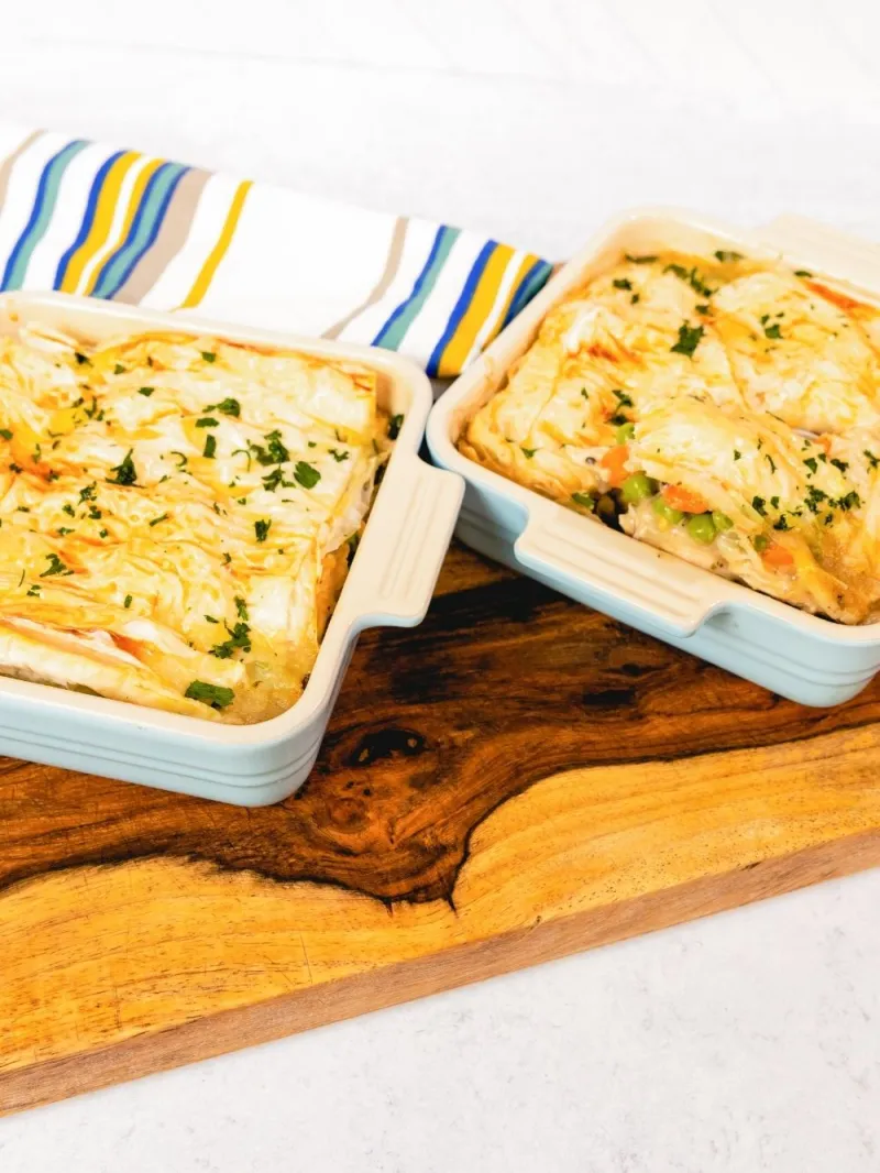 Individual Chicken Pot Pie