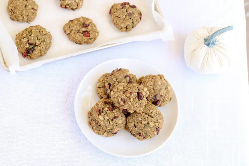 Pumpkin Breakfast Cookies