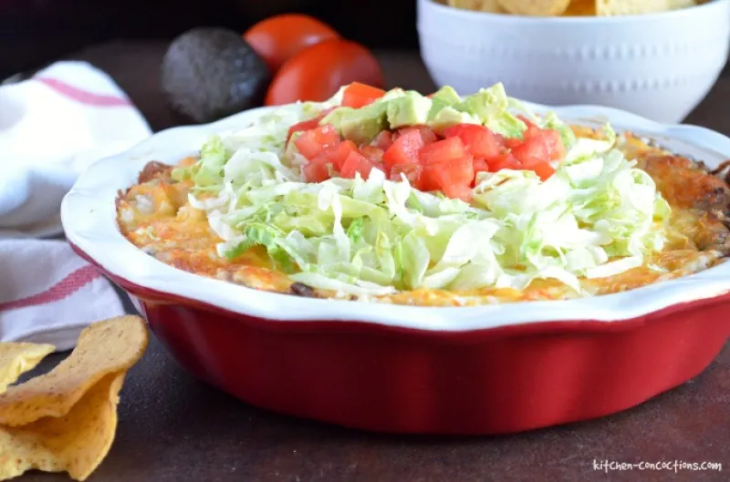 Hot 7 Layer Dip