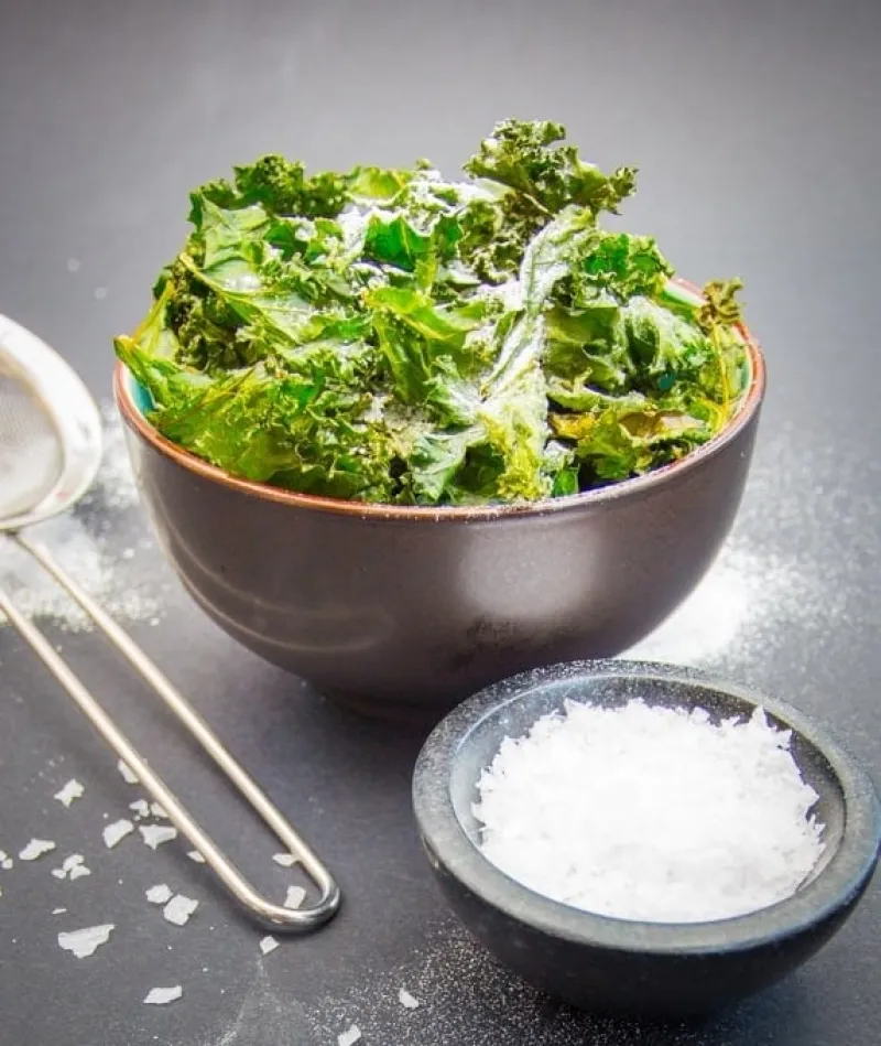 Sweet and Salty Kale Chips