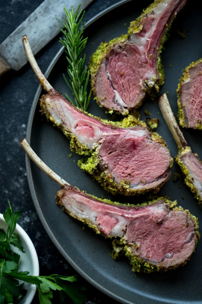 Herb Crusted Rack Of Lamb