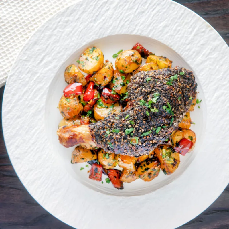 Zaatar Chicken Legs Recipe