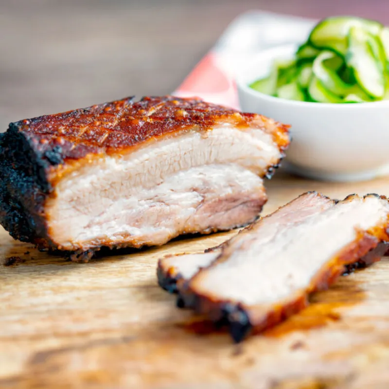 Roasted Crispy Chinese Pork Belly Recipe
