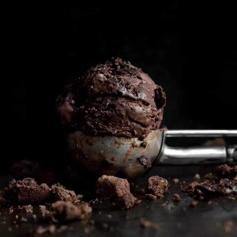 No Churn Chocolate Cookie Ice Cream