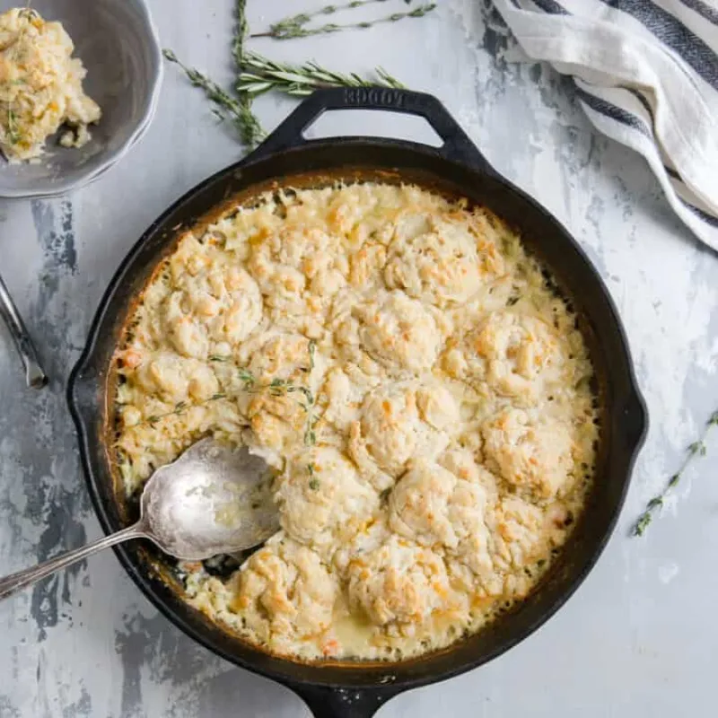Skillet Chicken Pot Pie