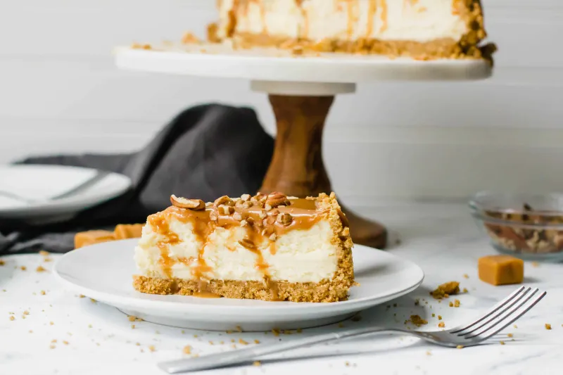 Caramel Pecan Cheesecake