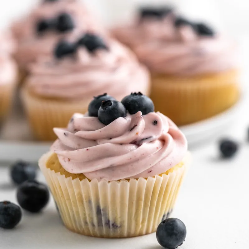 Blueberry Cupcakes Recipe