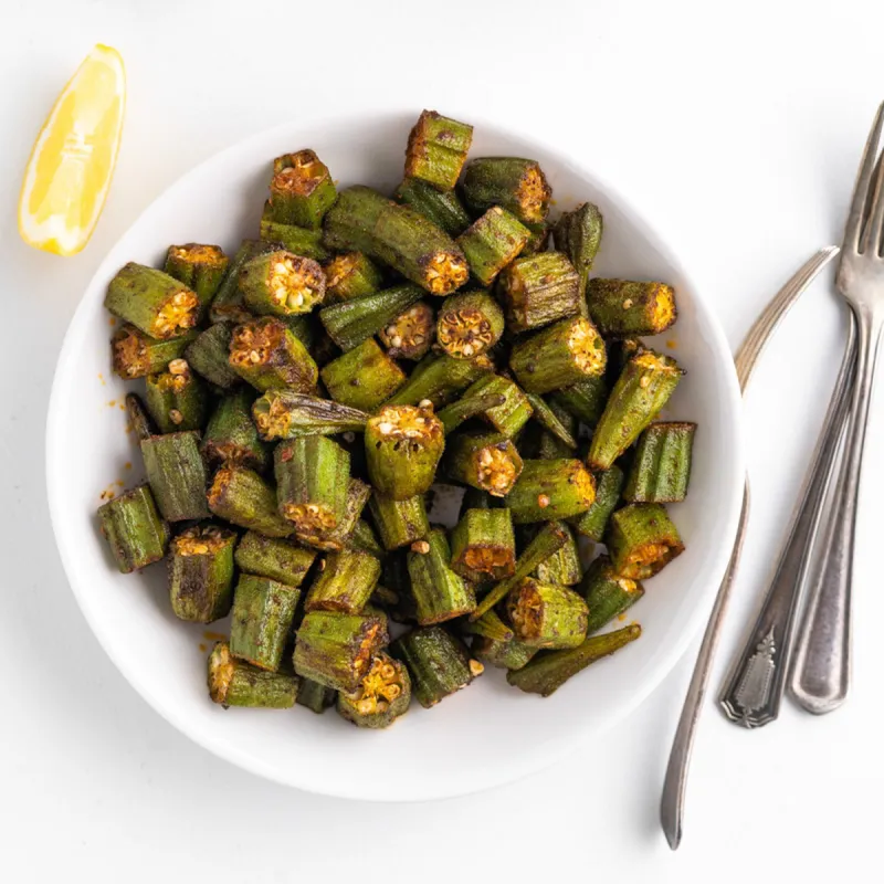 Baked Okra Recipe