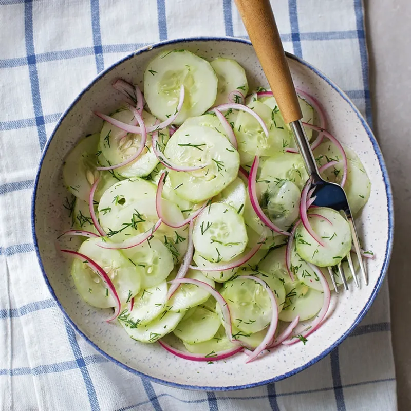 Cucumber Dill Salad Recipe