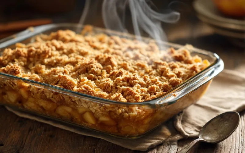 Rustic Apple Crumble
