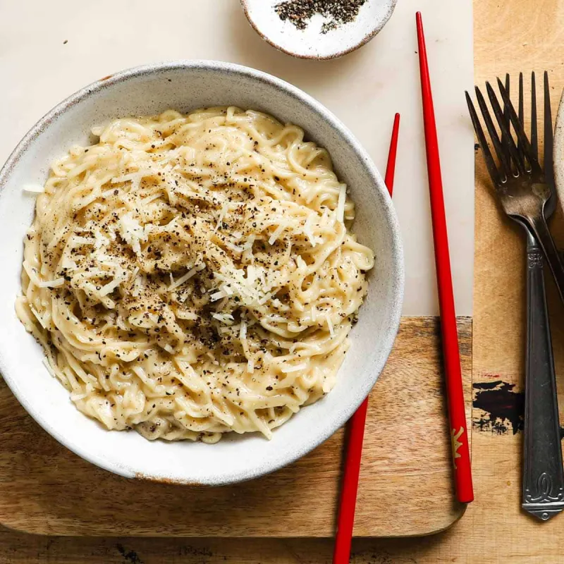 Cheesy Miso Ramen Ciao E Pepe