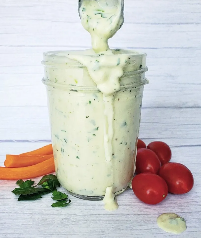 The Best Light Ranch Dressing