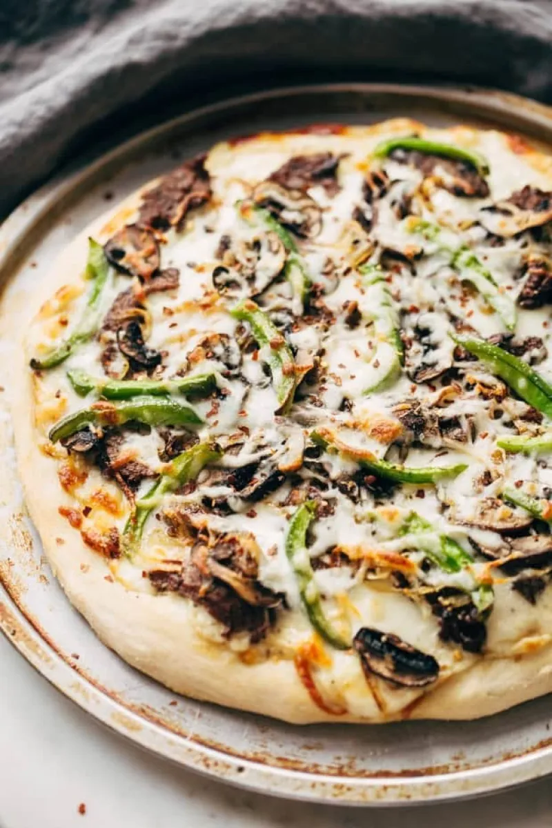 Philly Cheese Steak Pizza