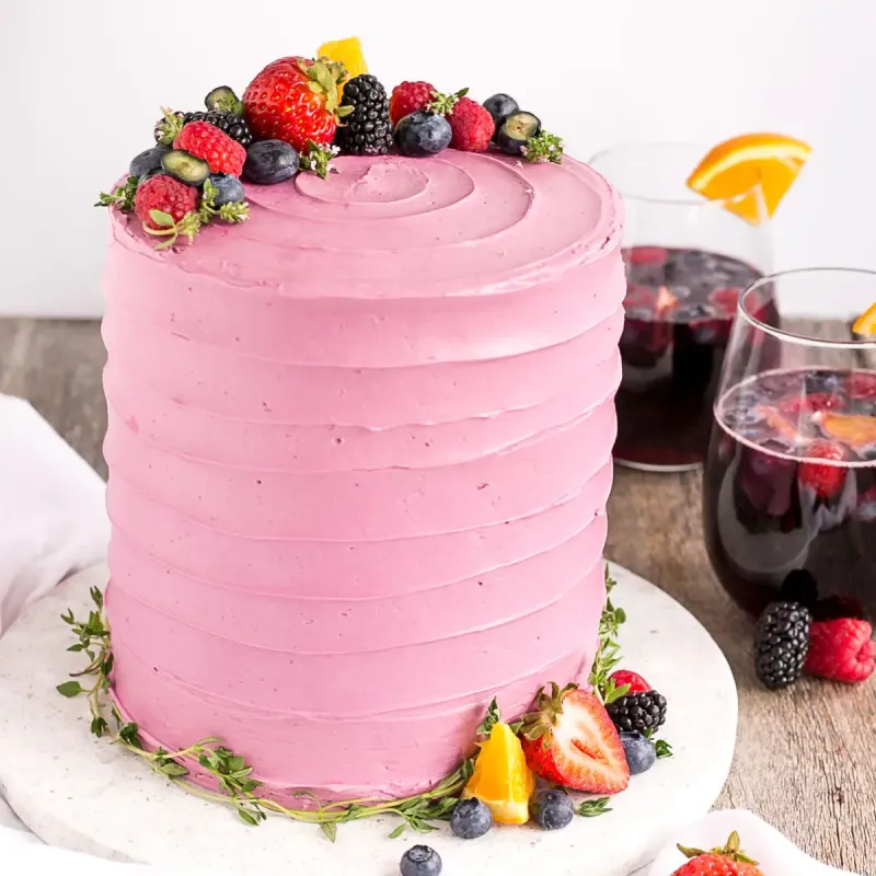Sangria Cake