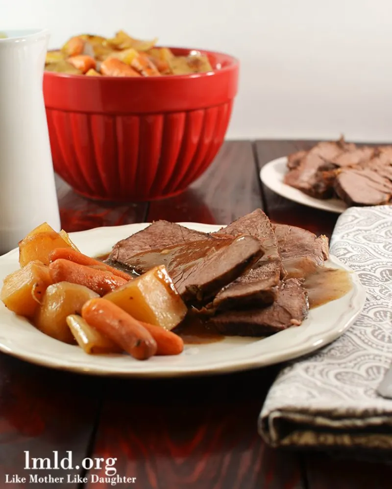 Tavern Style Crock Pot Beef Roast