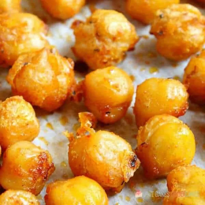 Spicy Roasted Chickpeas