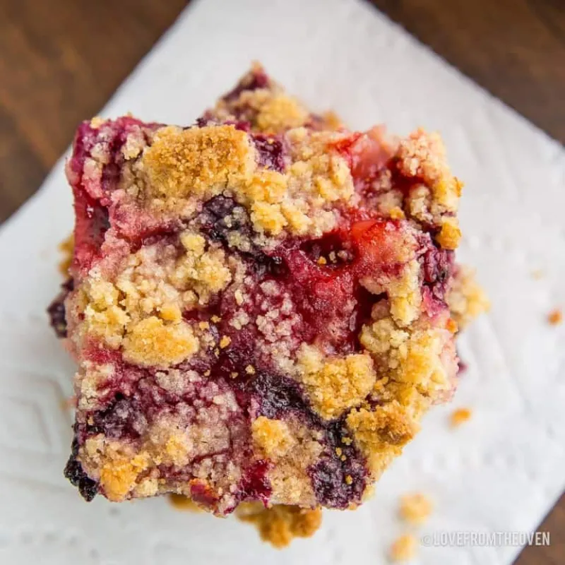 Mixed Berry Crumble