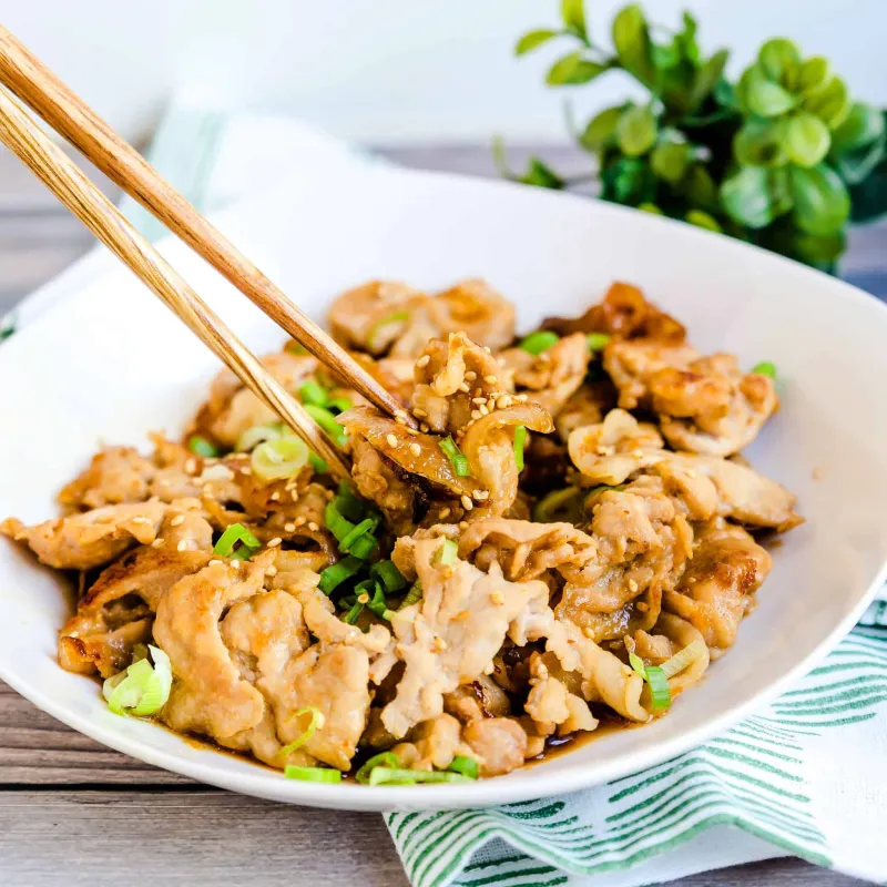 Japanese Pork Stir Fry