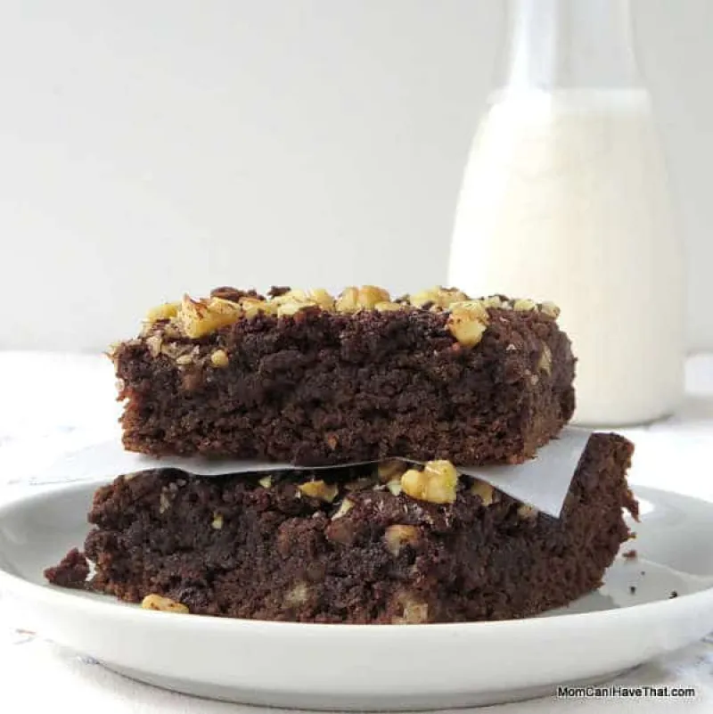 Low Carb Keto Chocolate Banana Brownies