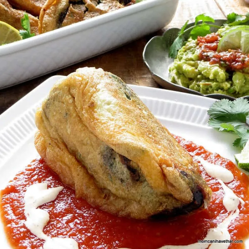 Keto Chile Relleno with Chorizo