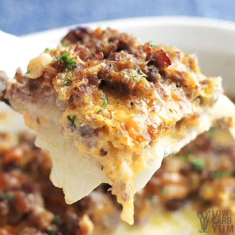 Keto Sausage Casserole