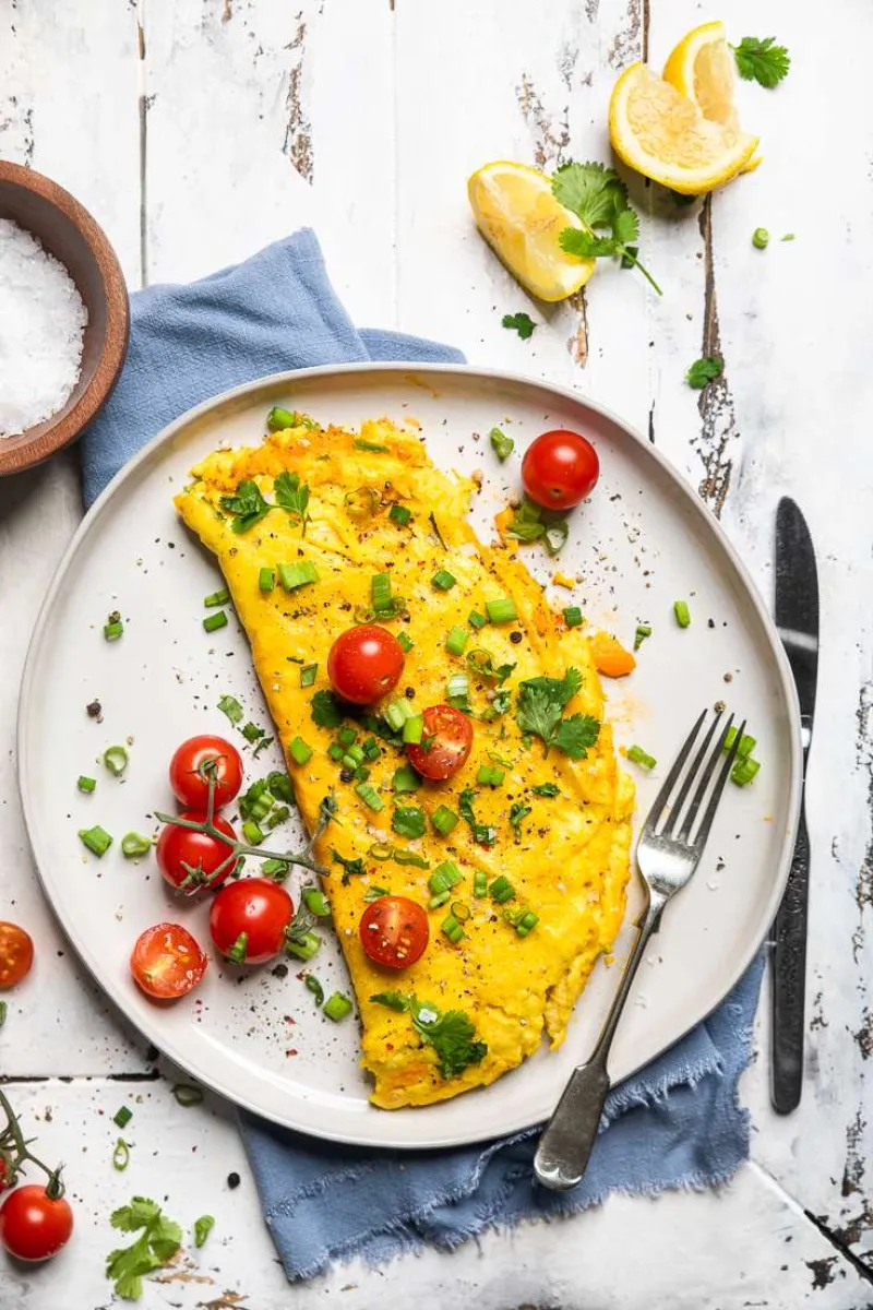 The Best Vegan Omelet