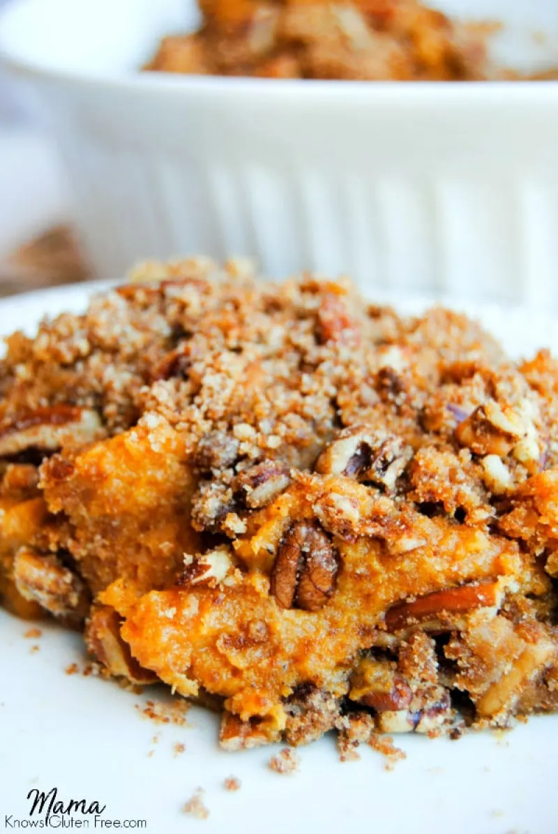 Paleo Sweet Potato Casserole {Gluten-Free, Dairy-Free}