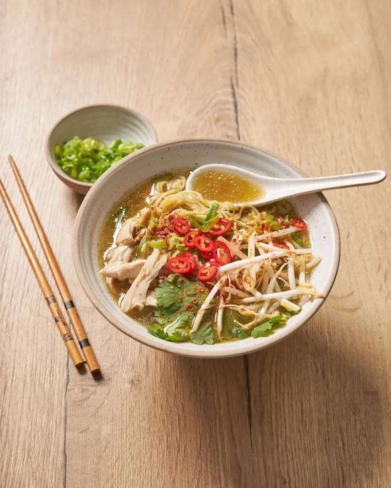Rice-cooker Thai Chicken Noodle Soup | Marion's Kitchen