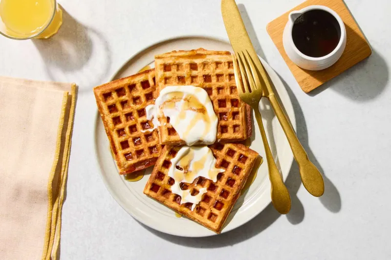 Yogurt Waffles