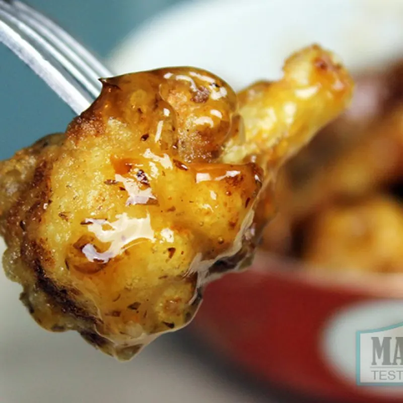 Vegan Beer Battered Cauliflower Wings