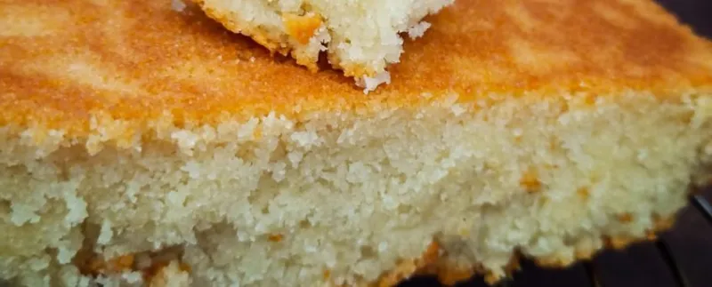 Iyengar bakery style eggless rava cake