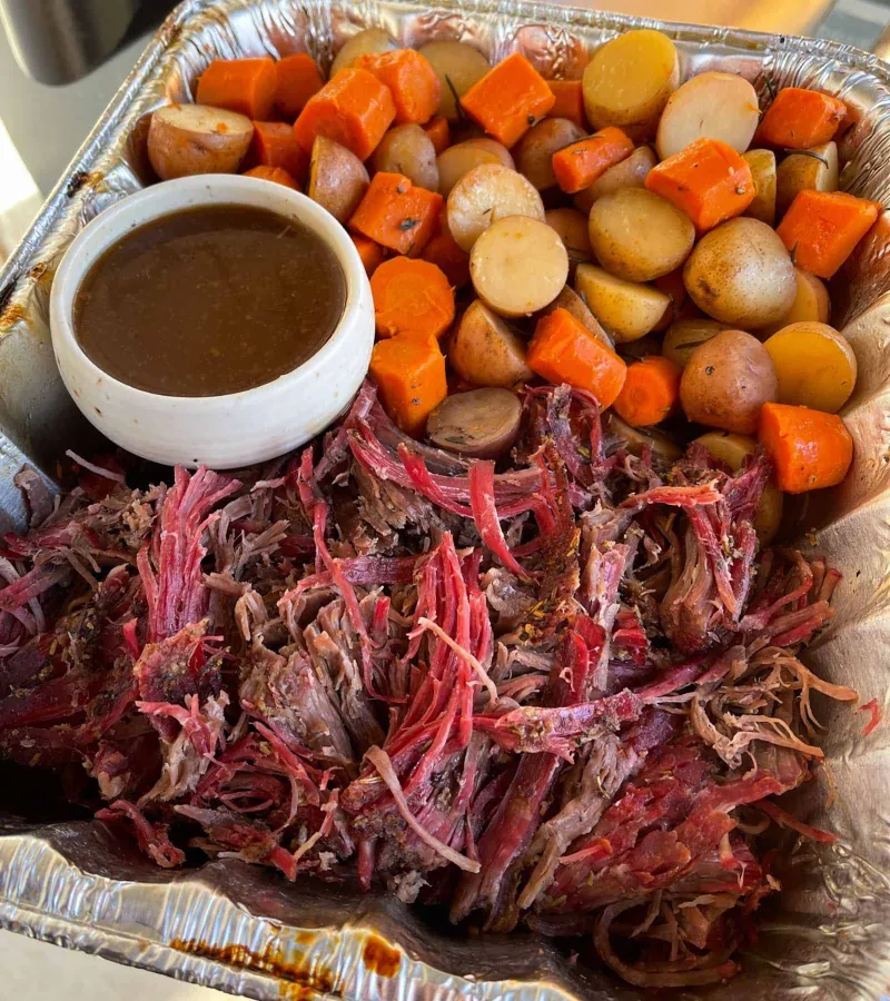 Traeger Smoked Pot Roast