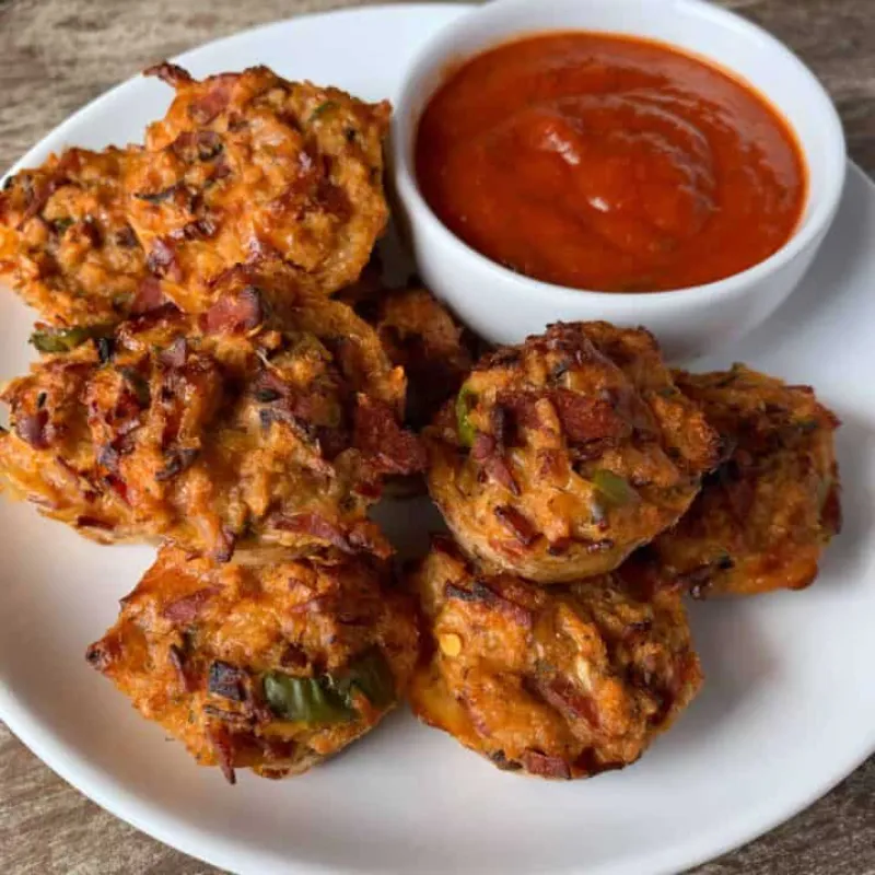 Low Carb Pizza Bites