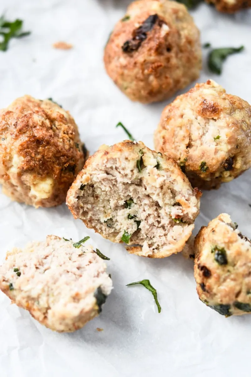 Mediterranean Turkey Meatballs