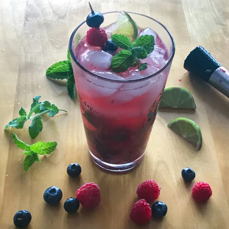 Berry Vodka Mojito
