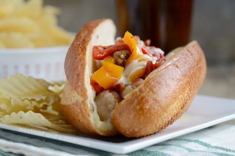 Instant Pot Sausage and Peppers