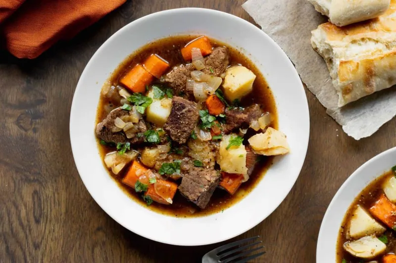Stovetop Beef Stew Without Wine