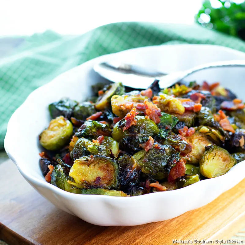 Maple Bacon Brussels Sprouts